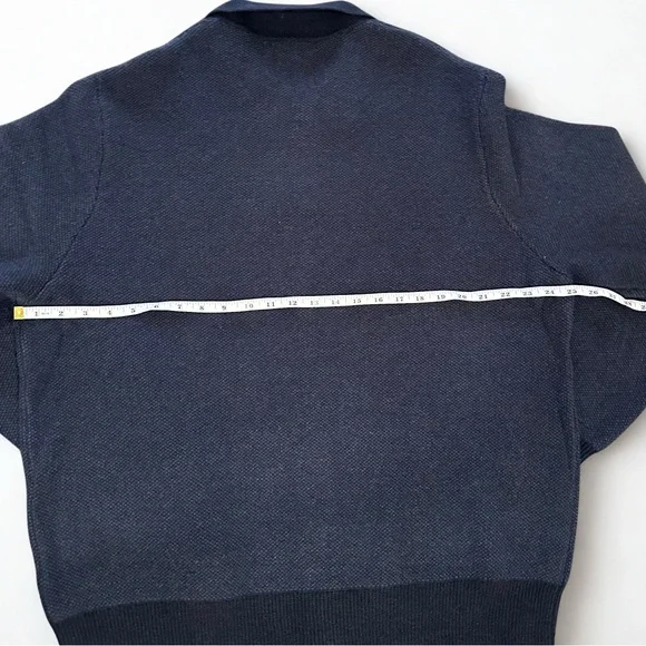 Slate & Stone Navy Knit Button Cardigan XL Grandpacore Academia Minimalist NWT - Picture 6 of 8